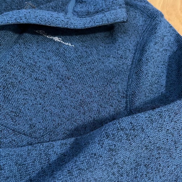 🦕 EDDIE BAUER men’s 1/4 zip sweater - Picture 5 of 7